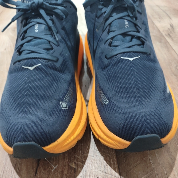 Hoka Men's Navy and Orange Athletic Shoes - Picture 7 of 16